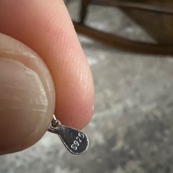 Sterling Silver Infinity Necklace - Picture 3 of 4